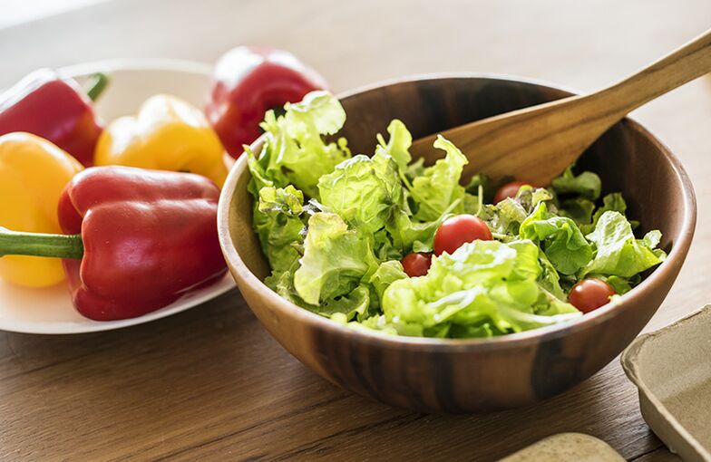 Salad Lecho có thể dùng như một món ăn phụ ngon và lành mạnh. 
