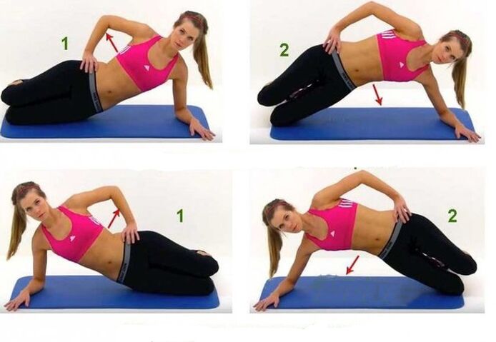 bài tập plank bên