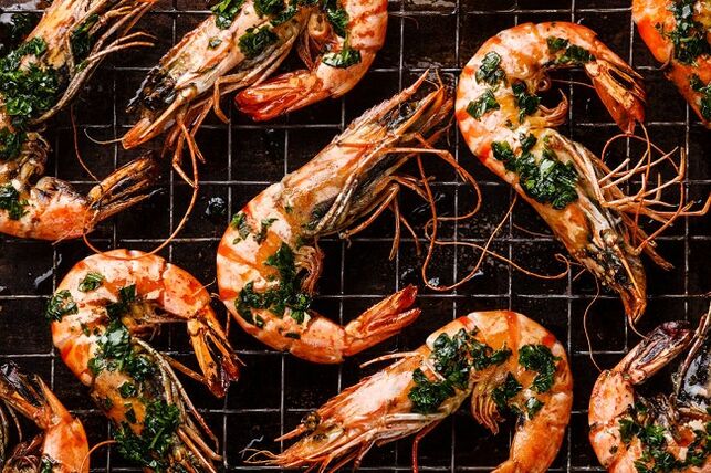 tôm cho chế độ ăn ketogenic