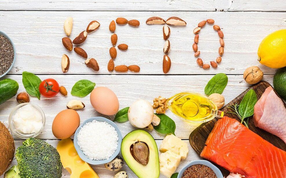 thực phẩm ăn kiêng keto