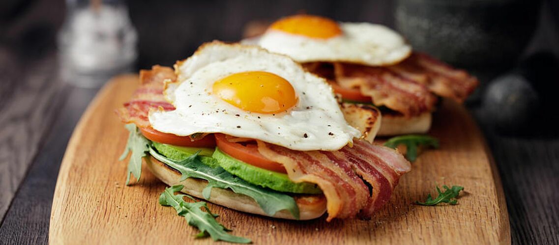thực đơn cho chế độ ăn keto